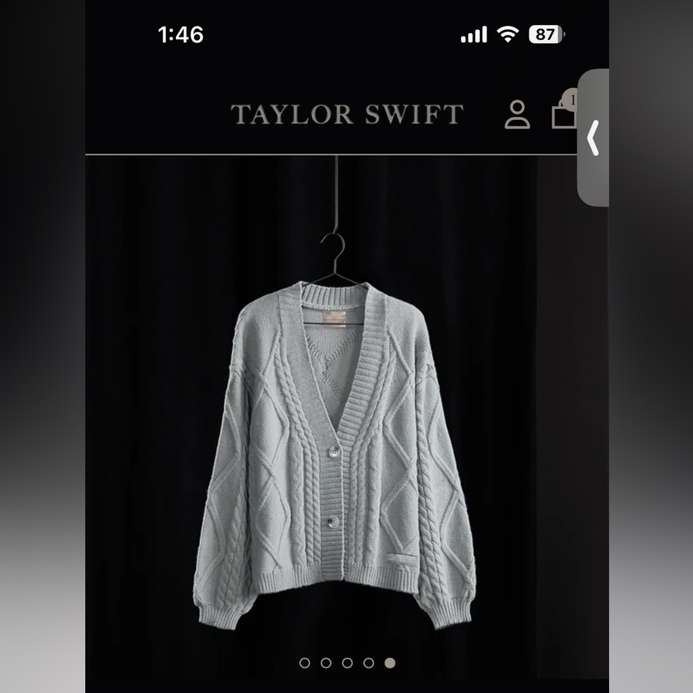 NIB Taylor Swift Tortured Poets Department Cardigan XL/XXL